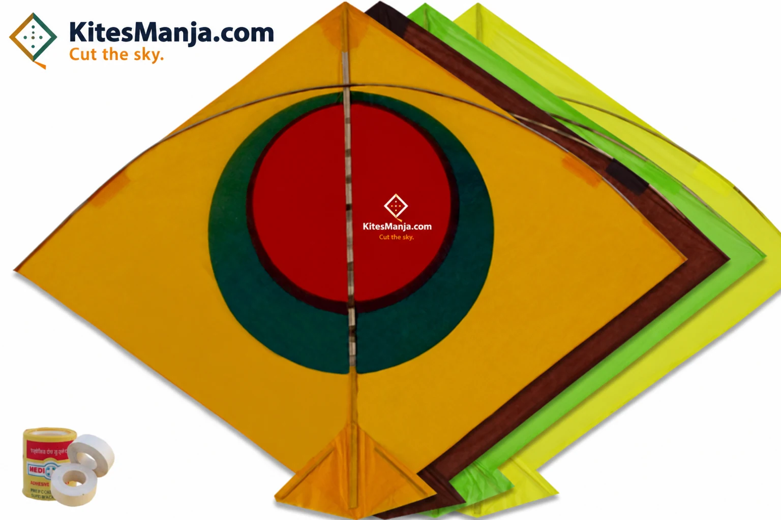 40 Chand Cheel Kites (Size 58*45.5 Centimeter)