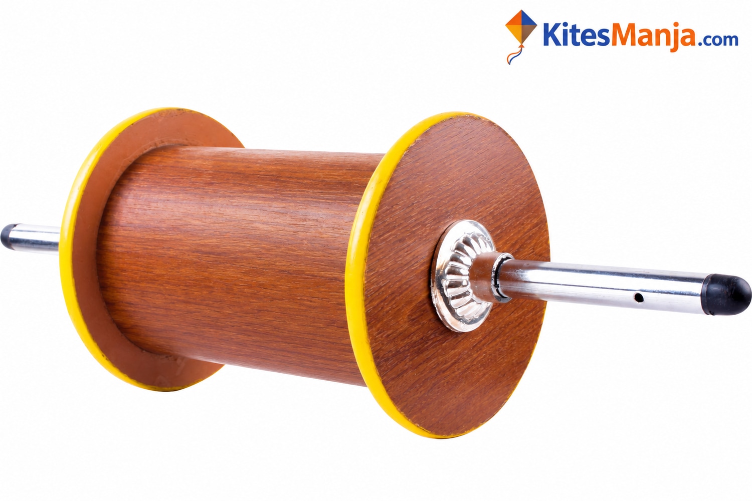 3-5 Reel Capacity Empty Wooden Spool/Firki/Charkhi For Kite Flying + Free Shipping