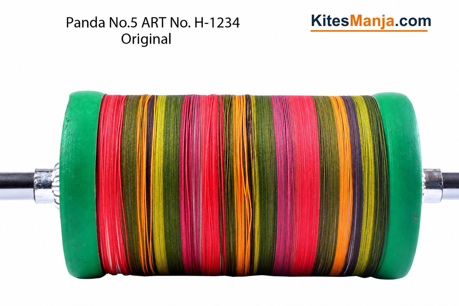 9 Cord Panda No. 5 Maidani Special Bareilly Manjha (1 Reel) Super Sharp Kite Flying Manjha + Free Shipping