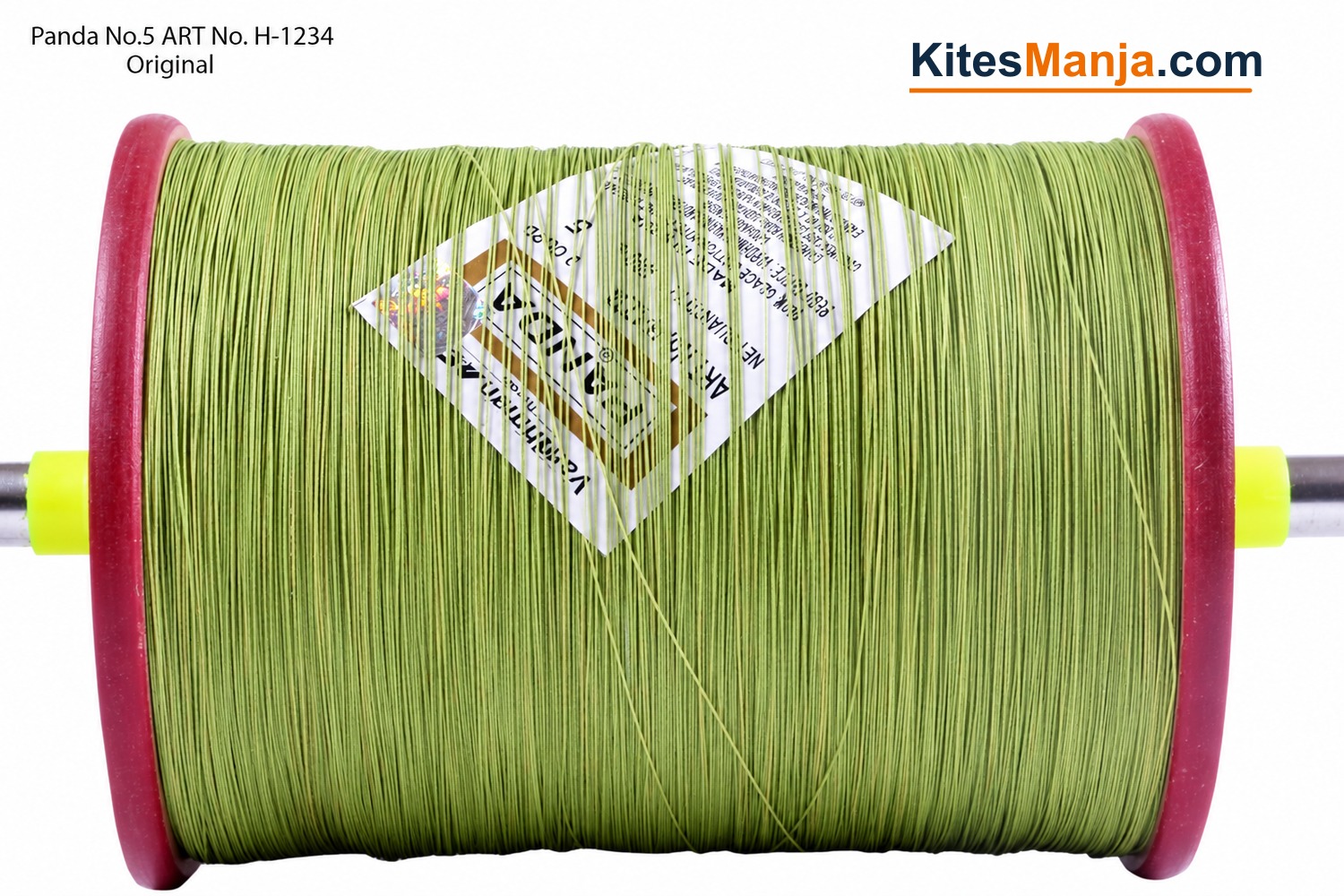 9 Cord Panda No. 5 Maidani Special Manjha (3 Reel) Multicolour Strong Kite Thread Manjha + Free Shipping