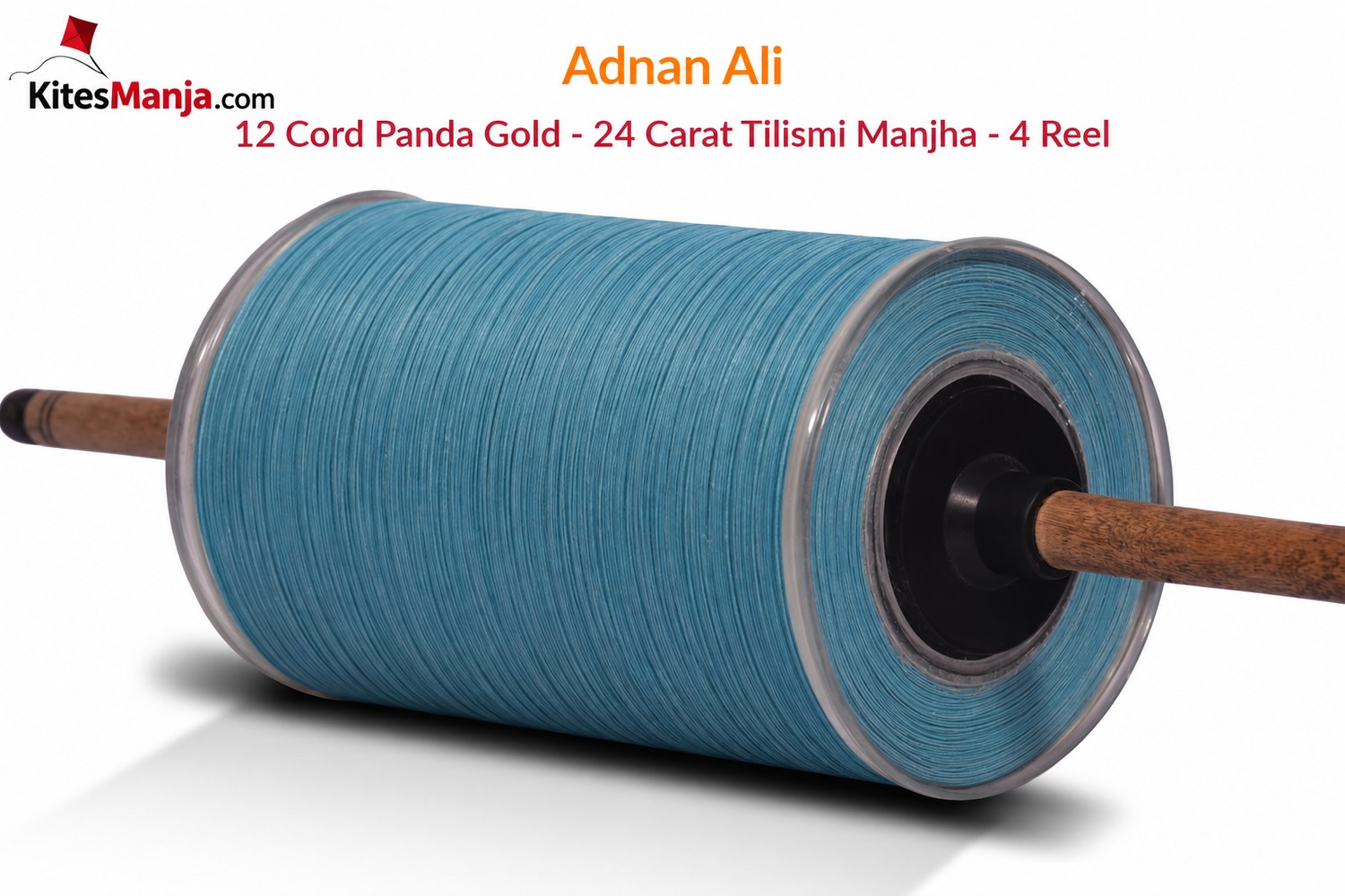 Adnan Ali 12 Cord Panda Gold 24 Carat Tilismi Manjha (4 Reel)