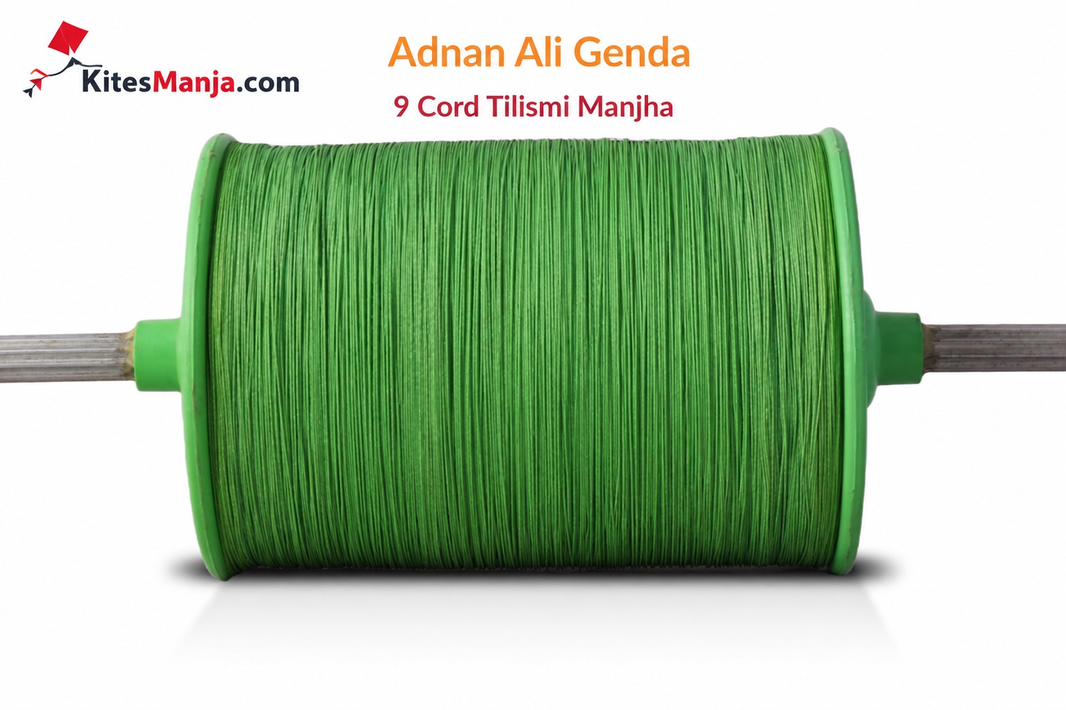 Adnan Ali 24 Carat Article – 9 Cord Genda No. 5 Manjha (2.5 Reel / 250 gm) Extra Strong Kite Manjha + Free Shipping