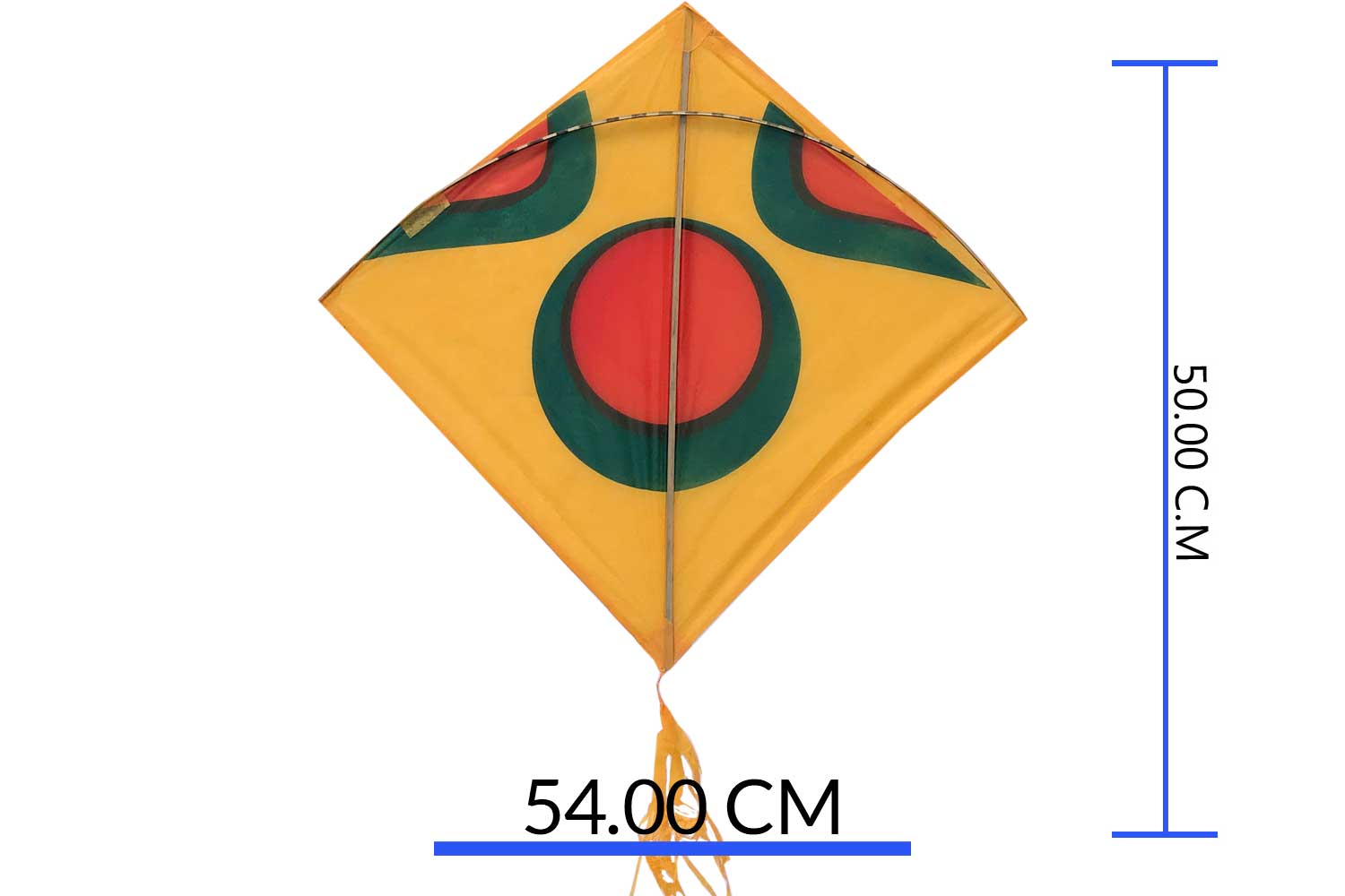 40 Colour Designer Fighter Rocket Kites (Size 50 * 54 Centimeters) + Free Shipping